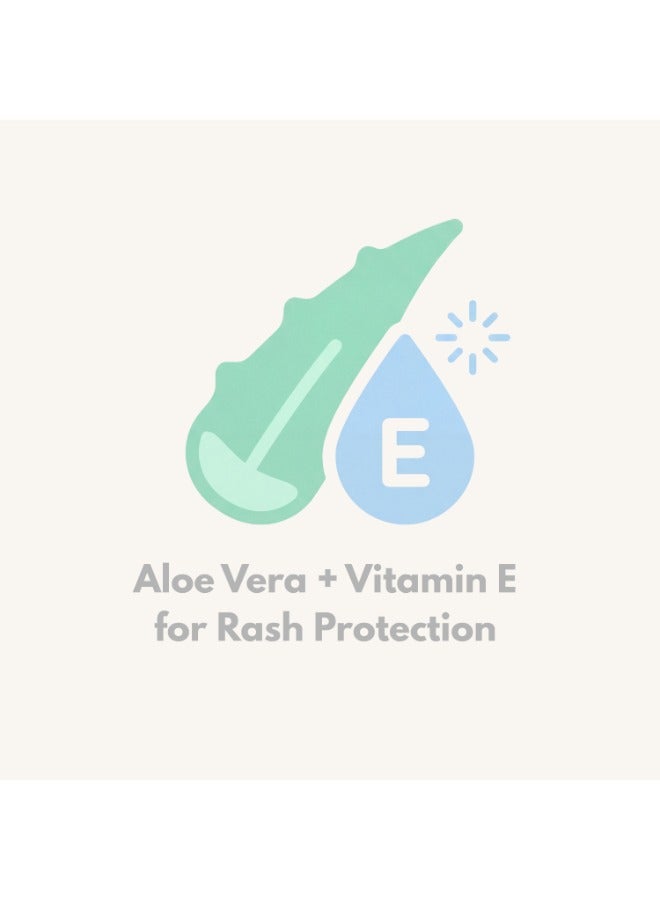 Raha Baby Premium Diaper Pants | Ultra Soft Rash Free Diaper with 12 Hour Leak Protection Aloe Vitamin E for Sensitive Skin Baby Diapers Pants Disposable Diaper Pants for Boys Girls Infant UAE (Size 4) - Image 3